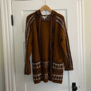 Lucky Brand Women’s Tribal Sweater Cardigan